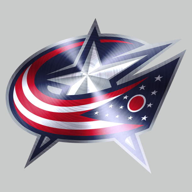 Columbus Blue Jackets Stainless steel logo iron on paper